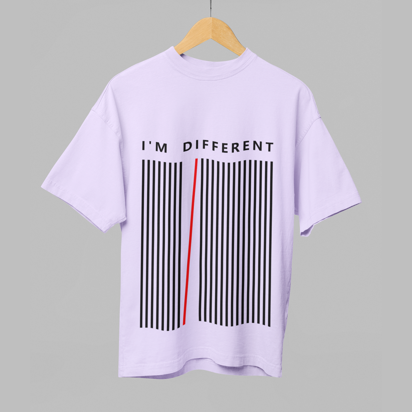 “I’M DIFFERENT” Oversized Tee