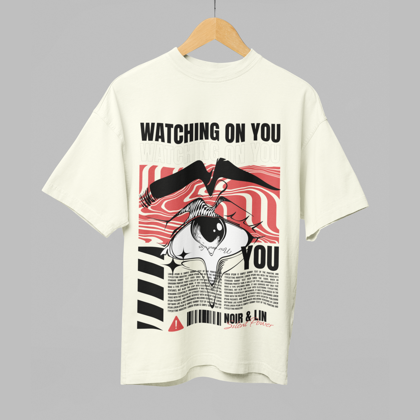 Watching On You Oversized T-Shirt