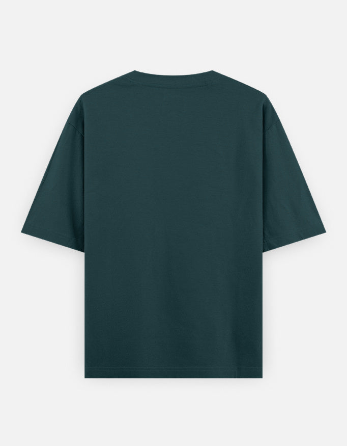 Watching On You Oversized T-Shirt – Noir & Lin India
