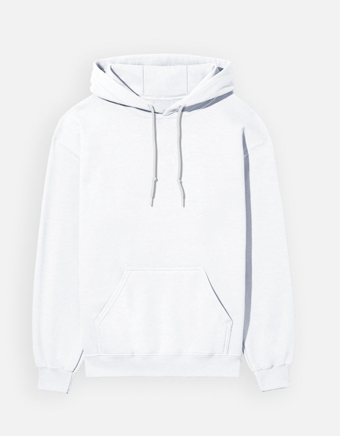 Unisex Hoodie – Noir & Lin India White