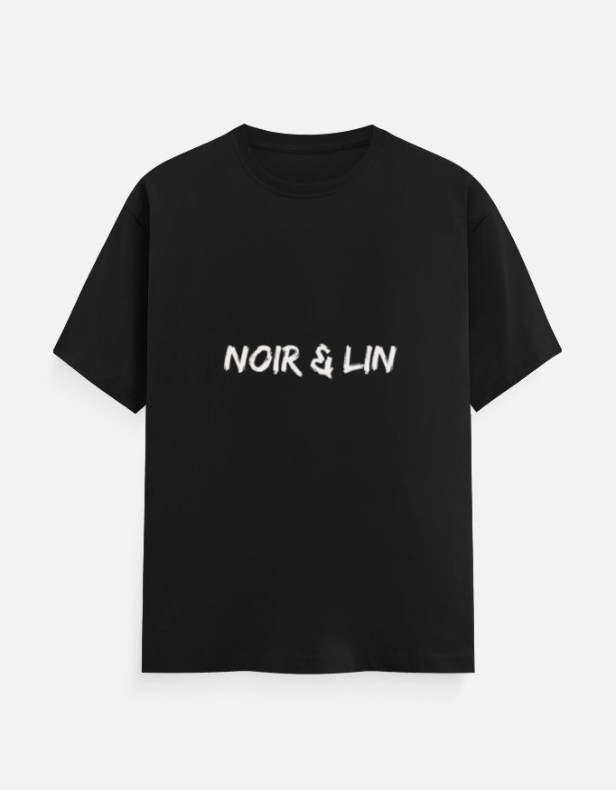 Noir & Lin - Classic Crew T-Shirt – Noir & Lin India Black