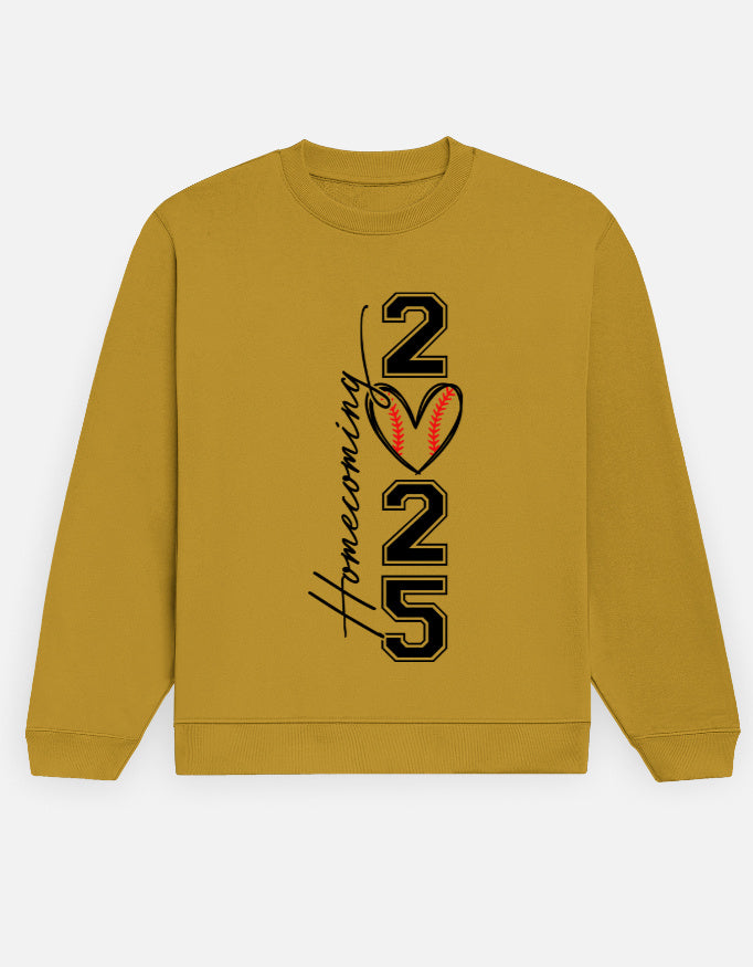 Homecoming 2025 Sweatshirt – Noir & Lin India Mustard Yellow