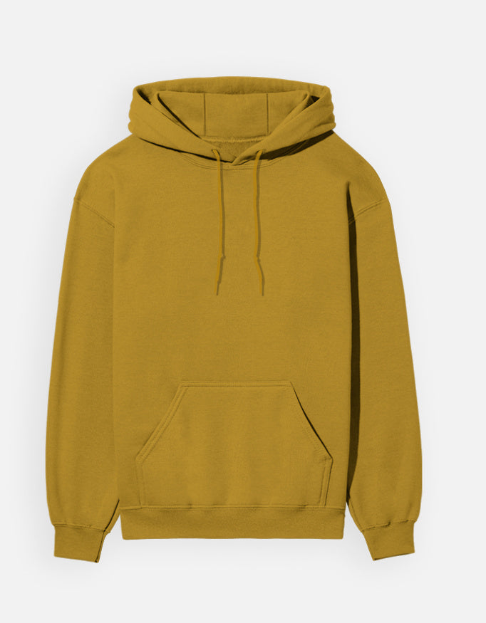 Unisex Hoodie – Noir & Lin India Mustard Yellow