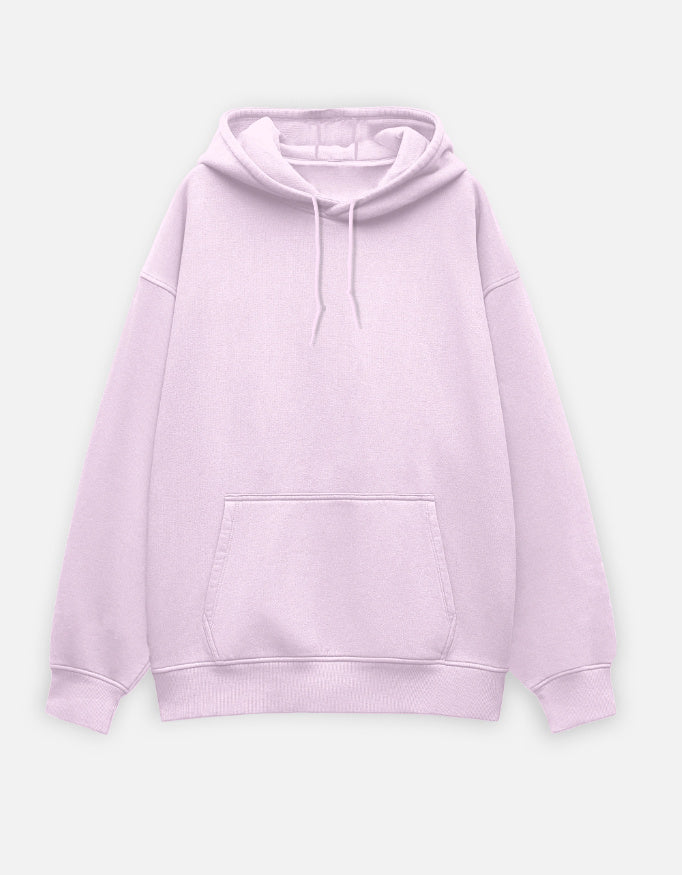 Unisex Oversized Hoodie – Noir & Lin India Light Baby Pink