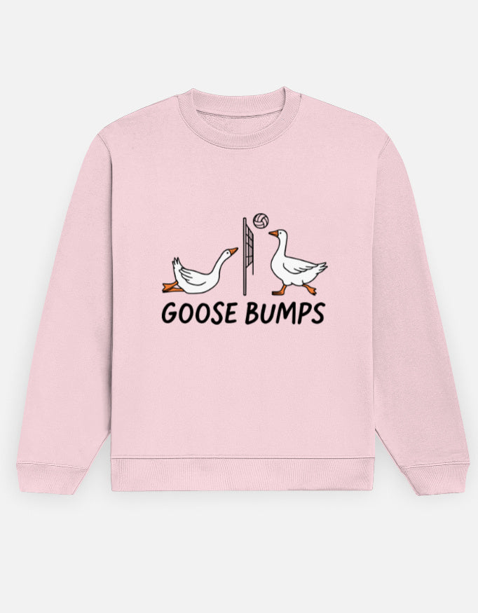 Goose Bumps – Sweatshirt – Noir & Lin India Light Baby Pink