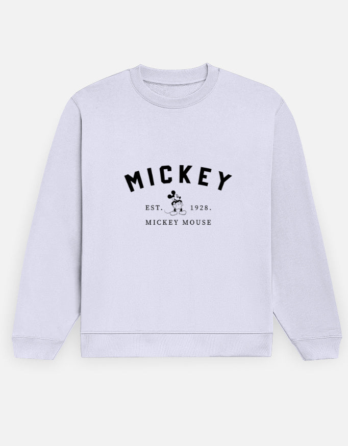 Mickey Vintage Sweatshirt – Noir & Lin India Lavender