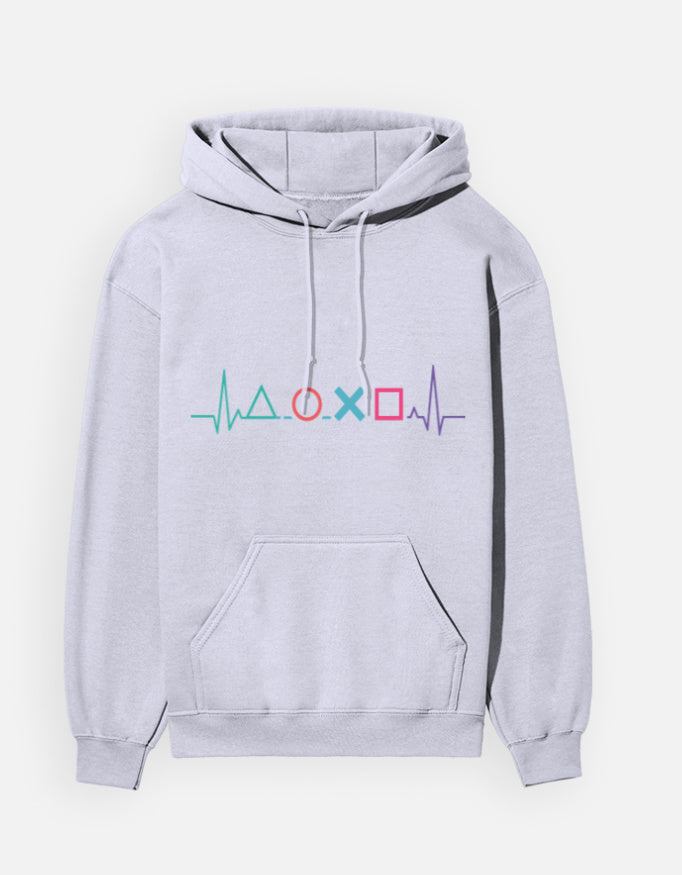 PlayStation Heartbeat - Hoodie – Noir & Lin India Lavender
