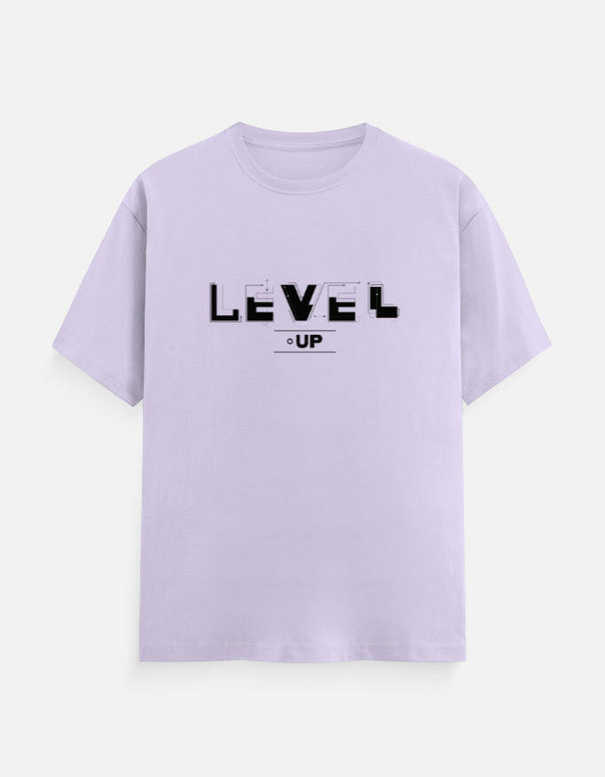 Level-Up T-Shirt – Noir & Lin India Lavender