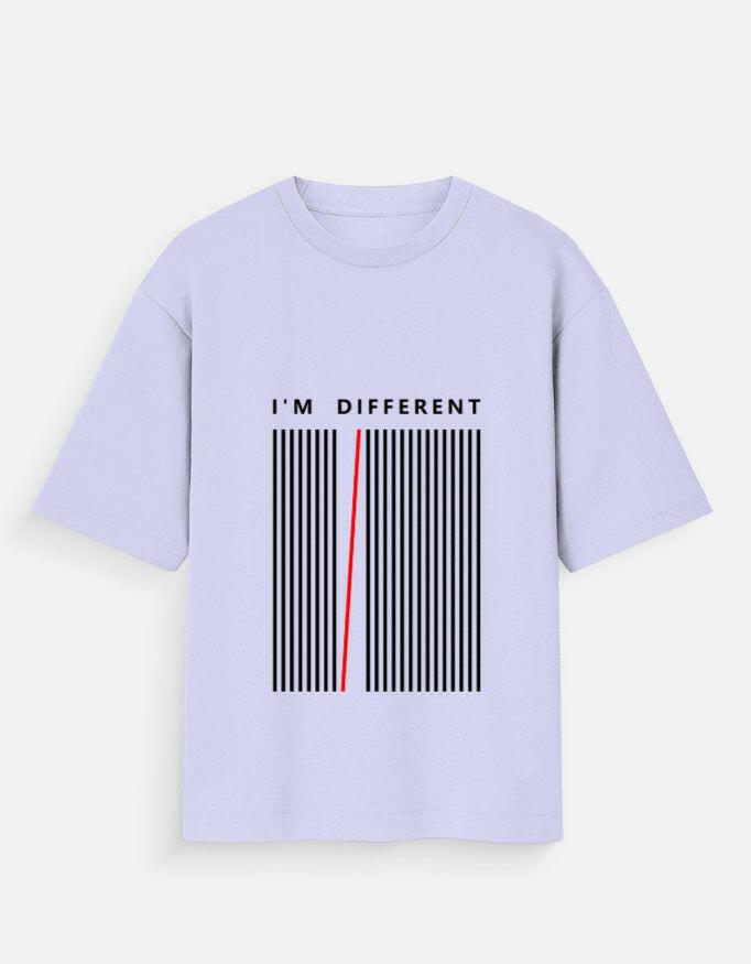 “I’M DIFFERENT” Oversized Tee.