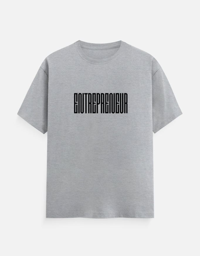 Entrepreneur Unisex T-Shirt – Noir & Lin India Grey Melange
