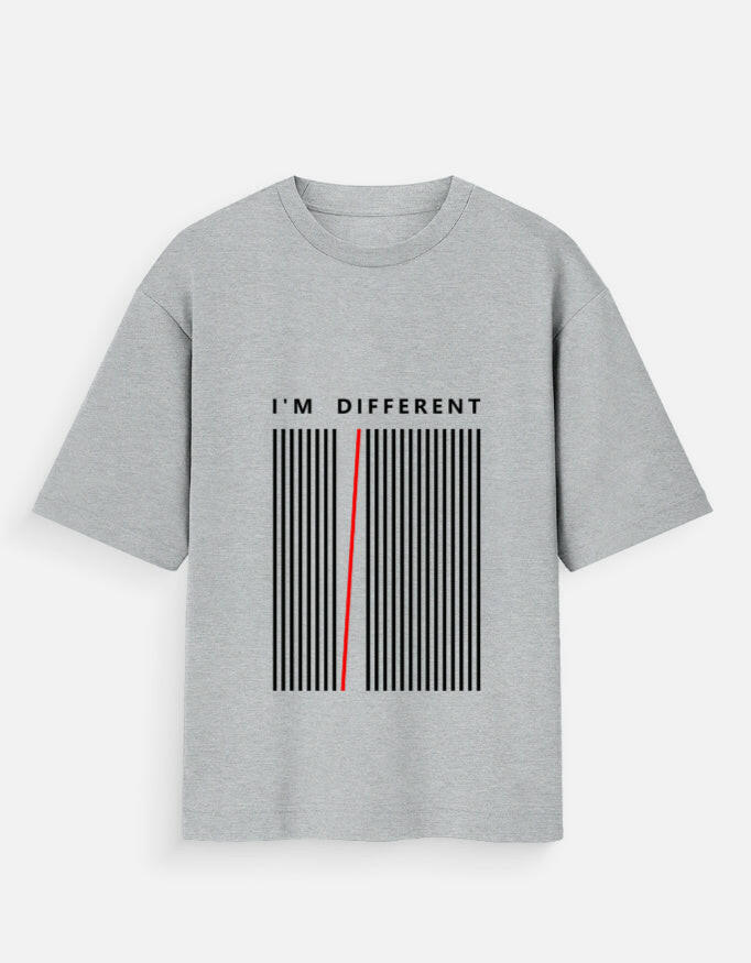 “I’M DIFFERENT” Oversized Tee.