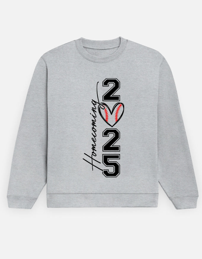 Homecoming 2025 Sweatshirt – Noir & Lin India Grey Melange