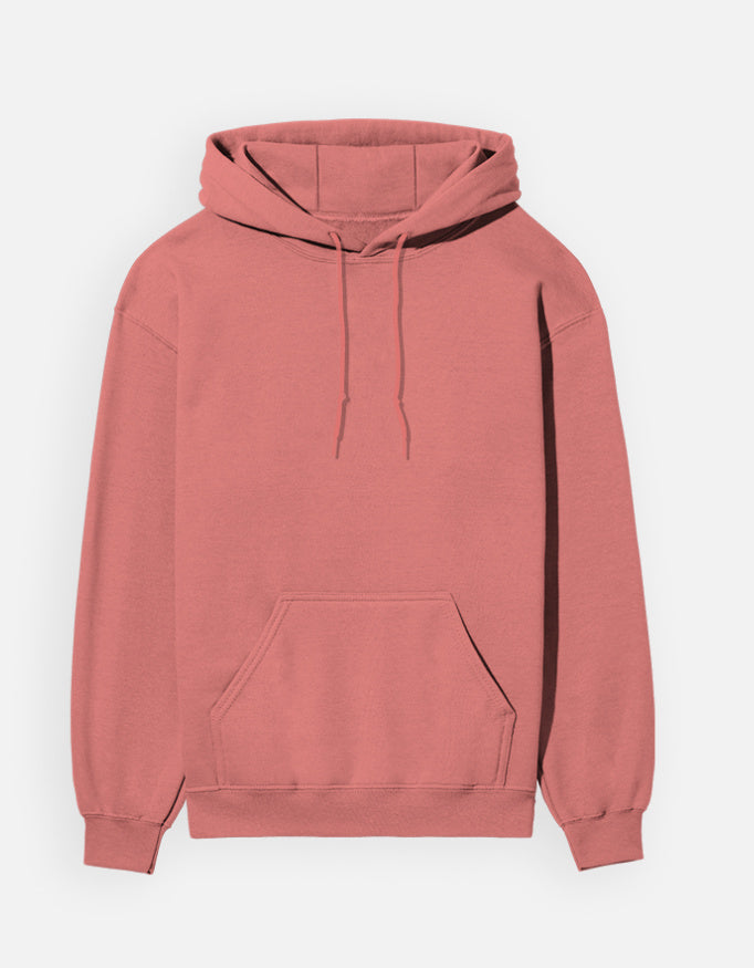 Unisex Hoodie – Noir & Lin India Coral