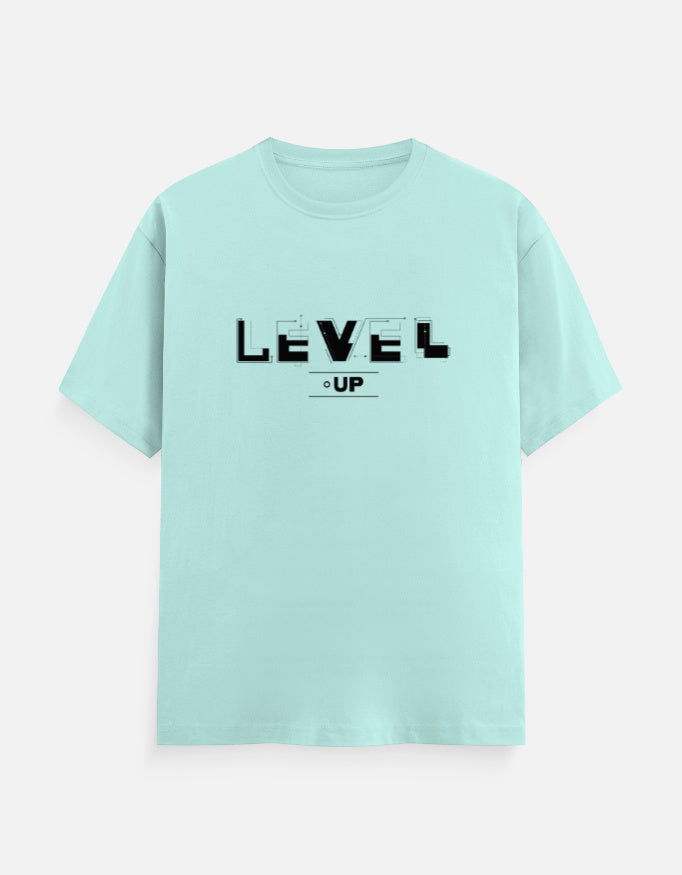 Level-Up T-Shirt – Noir & Lin India Mint