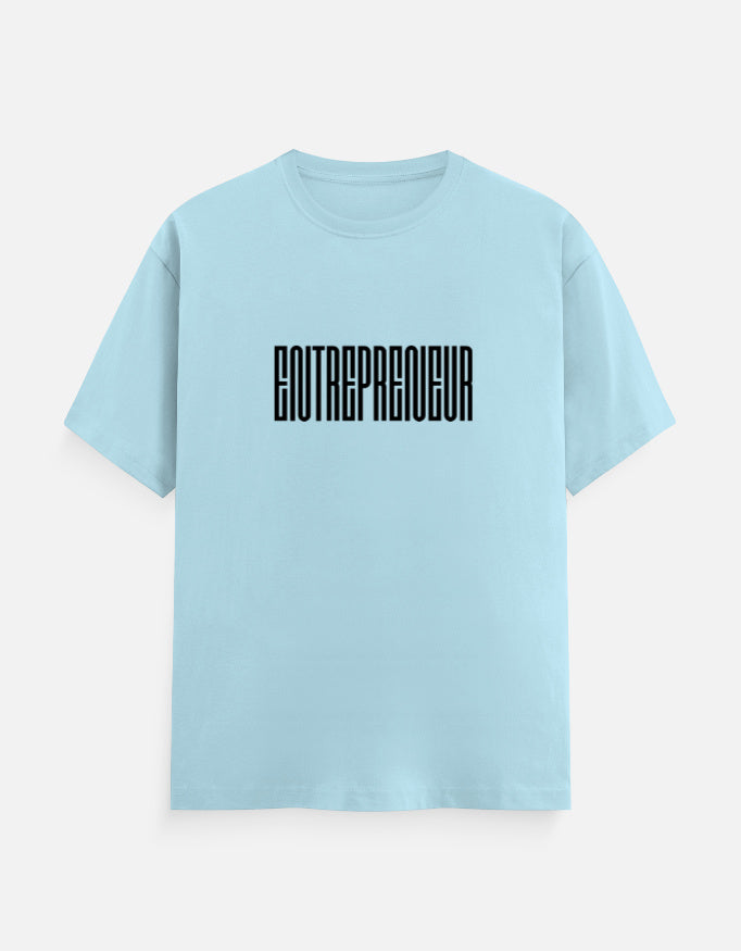 Entrepreneur Unisex T-Shirt – Noir & Lin India Baby Blue