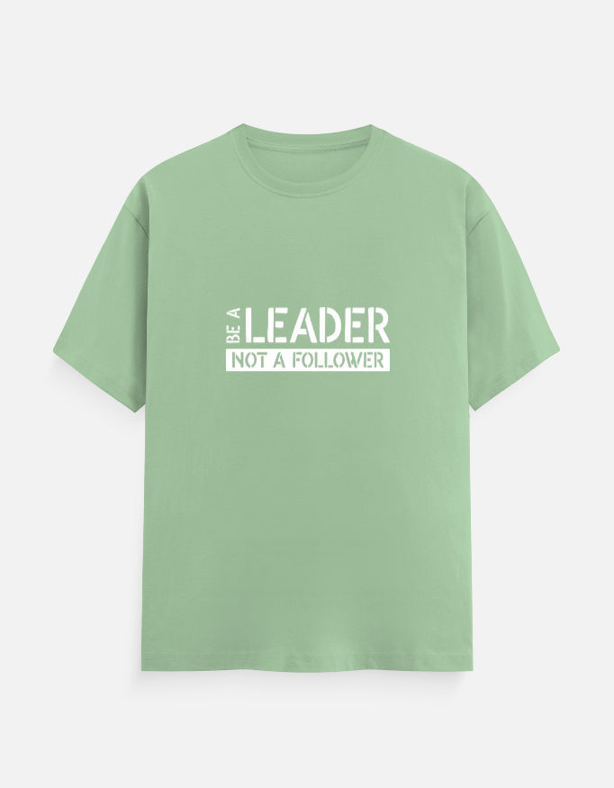 BE A LEADER Unisex T-Shirt – Noir & Lin India Jade