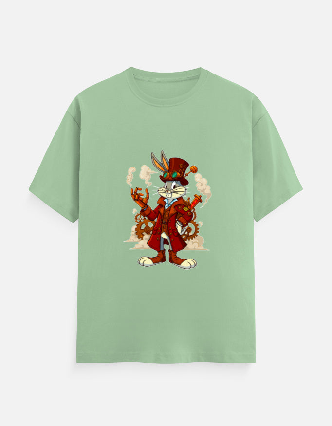 Steampunk Bugs Bunny T-Shirt – Noir & Lin India Jade