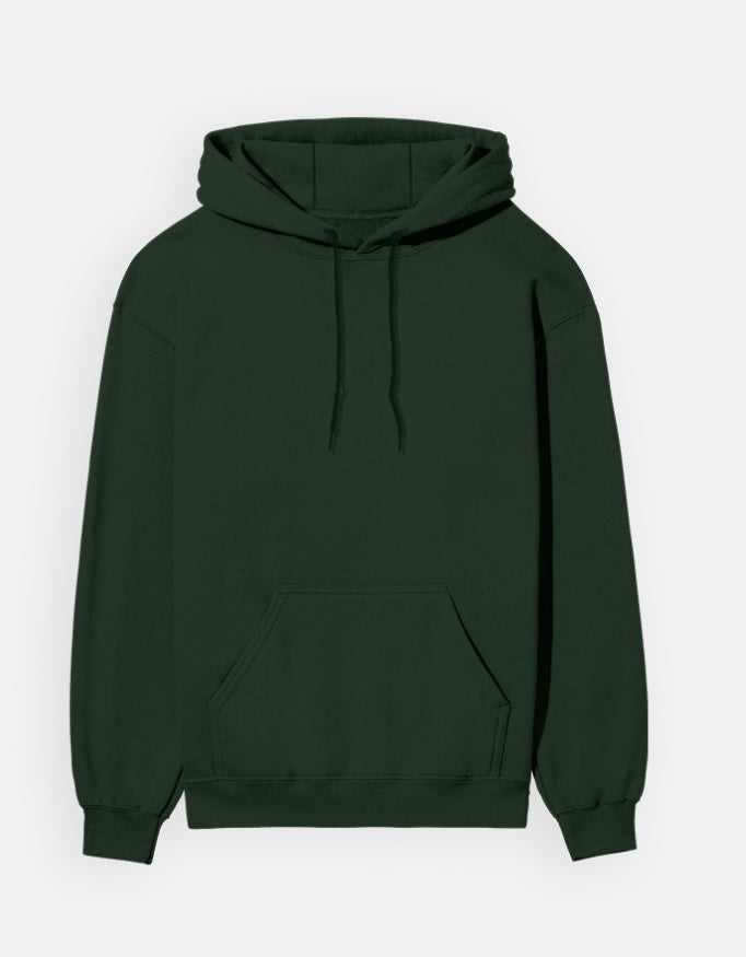 Unisex Hoodie – Noir & Lin India Bottle Green