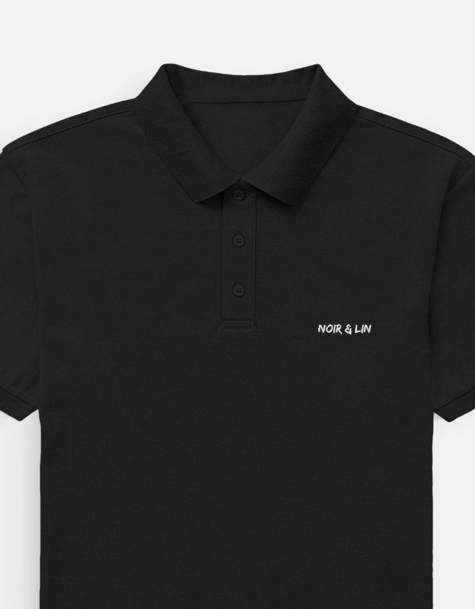 Noir & Lin - Men's Polo – Noir & Lin India Black