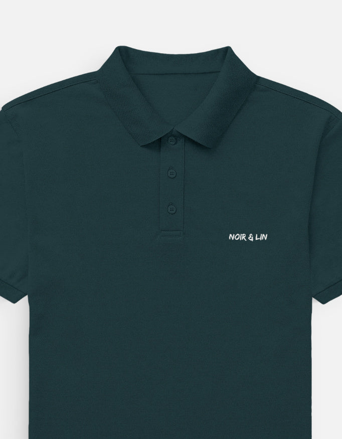 Noir & Lin - Men's Polo – Noir & Lin India Petrol Blue