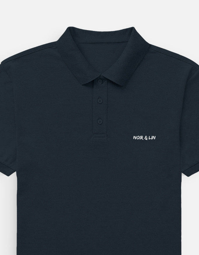 Noir & Lin - Men's Polo – Noir & Lin India Navy Blue