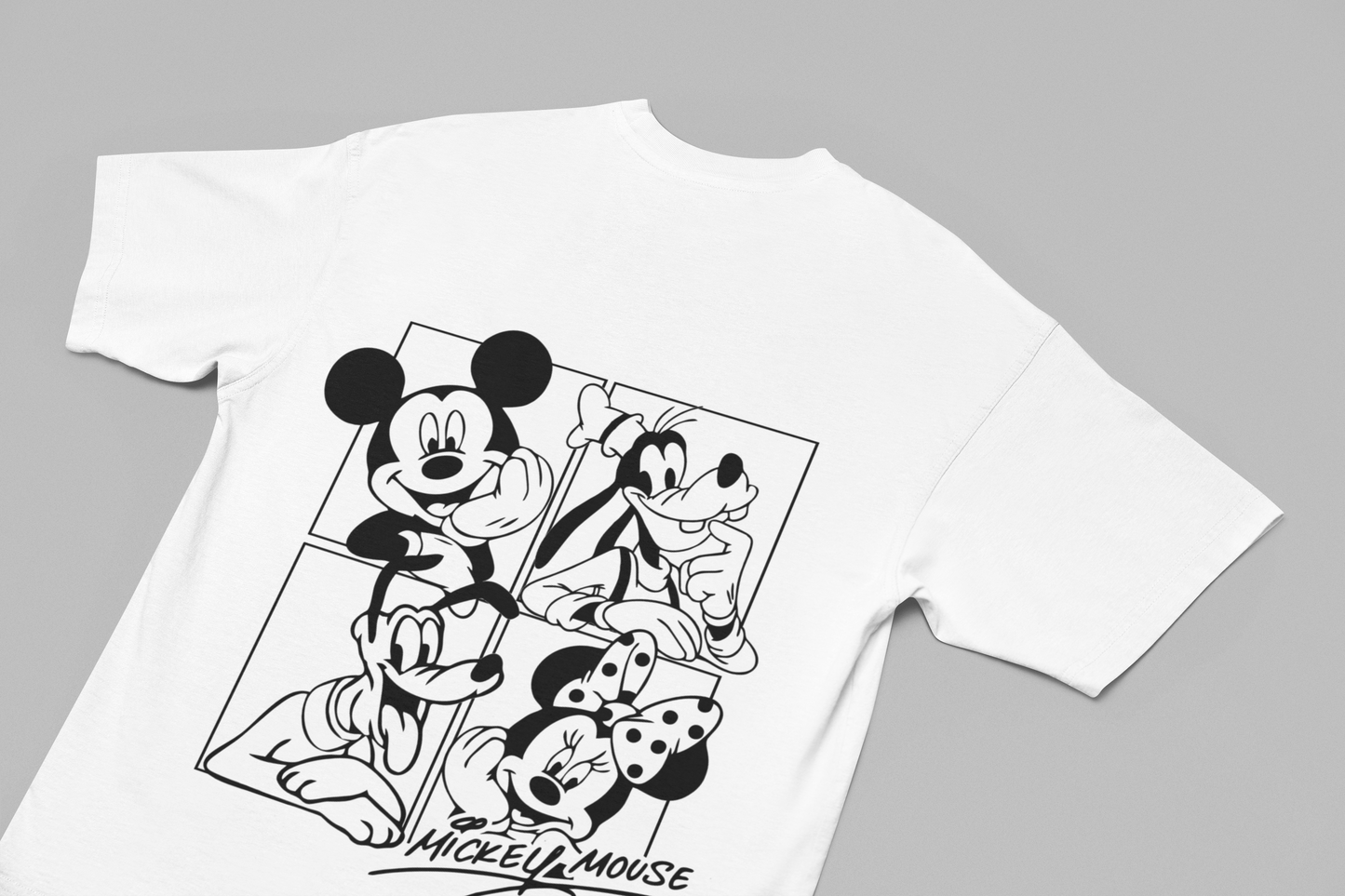 Mickey & Co Oversized T-Shirt – Est. 1928 Dual Print Edition