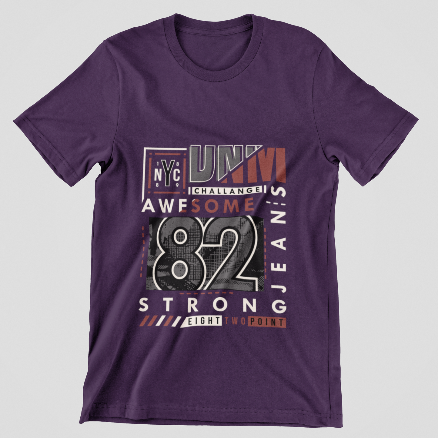 NYC 82 Strong Graphic T‑Shirt