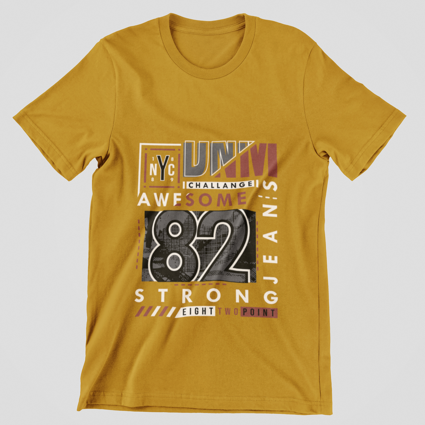 NYC 82 Strong Graphic T‑Shirt