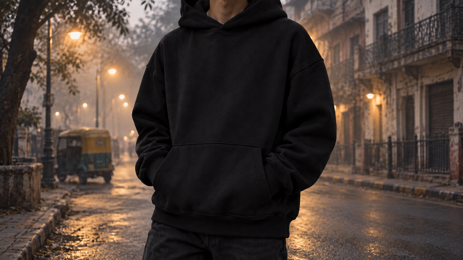 Winter Hoodies for Men in India: How to Pick the Right Weight, Fit and Style