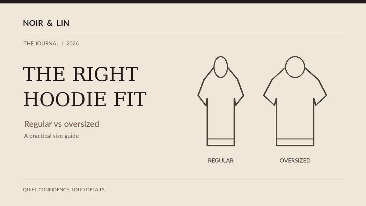 How to Choose Your Hoodie Size: Oversized vs Regular Fit
