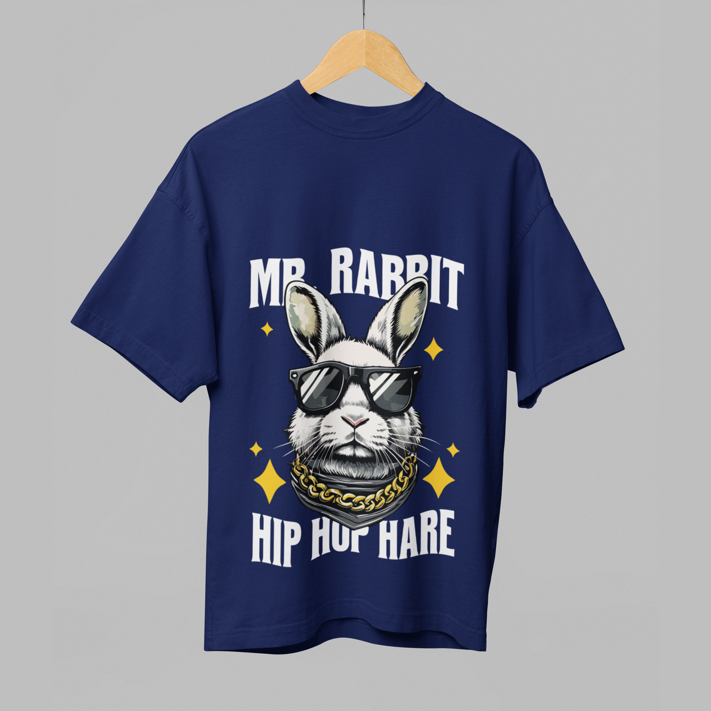 Mr. Rabbit Hip Hop Hare Oversized T-Shirt
