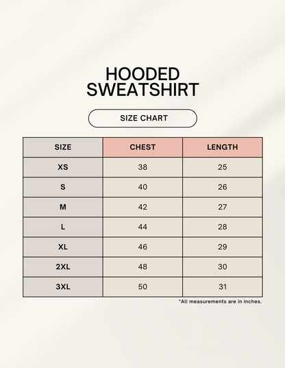 Unisex Hoodie – Noir & Lin India