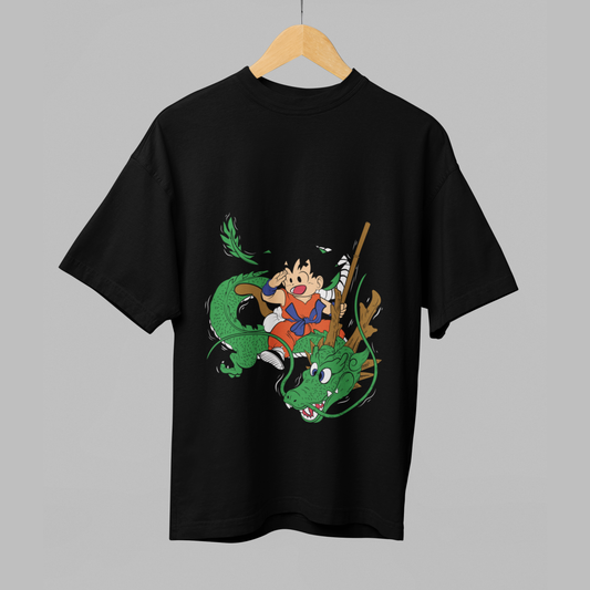 Goku & Shenron Oversized T-Shirt