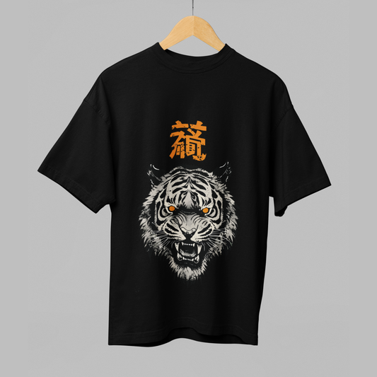 Tiger Spirit Oversized Heavyweight T-Shirt