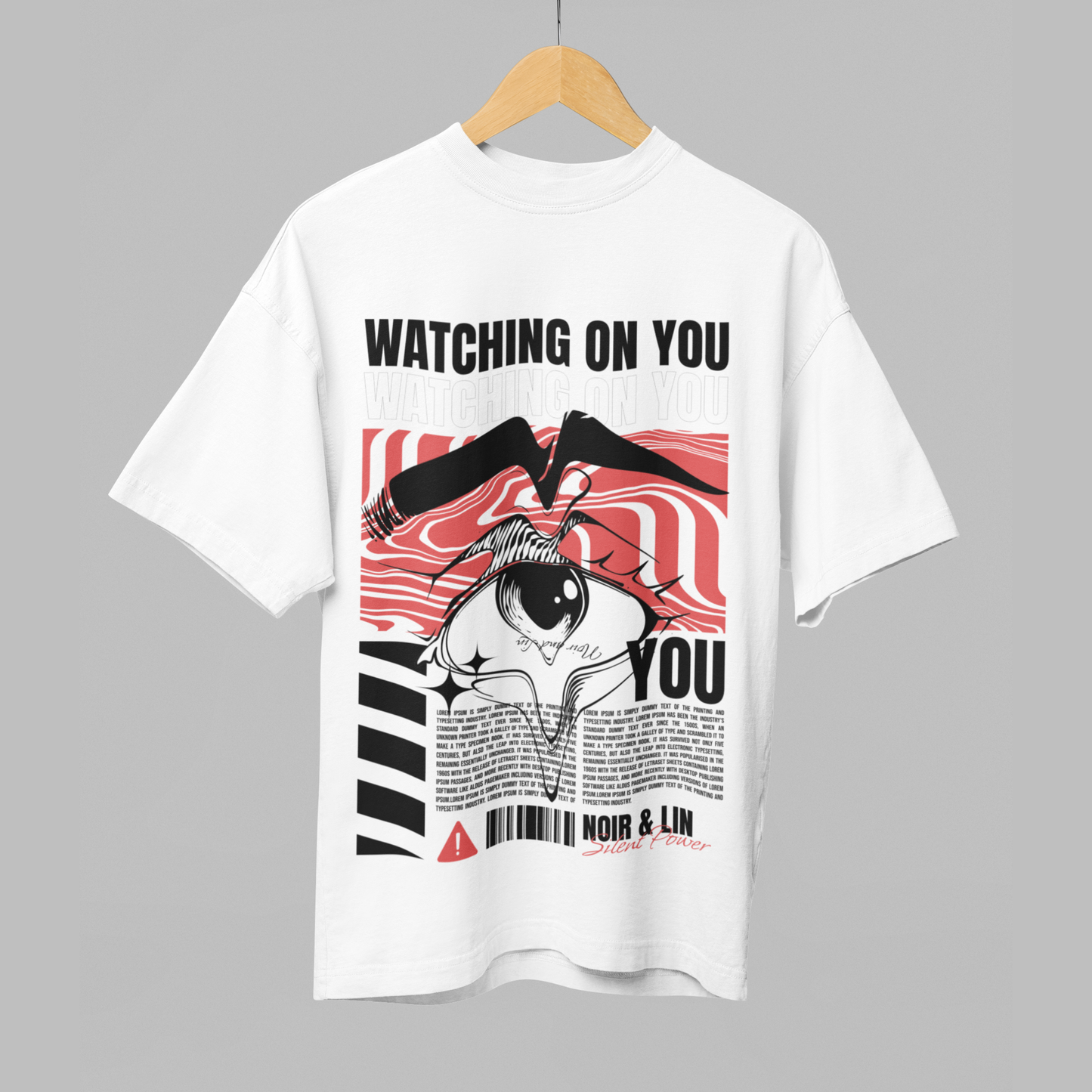 Watching On You Oversized T-Shirt