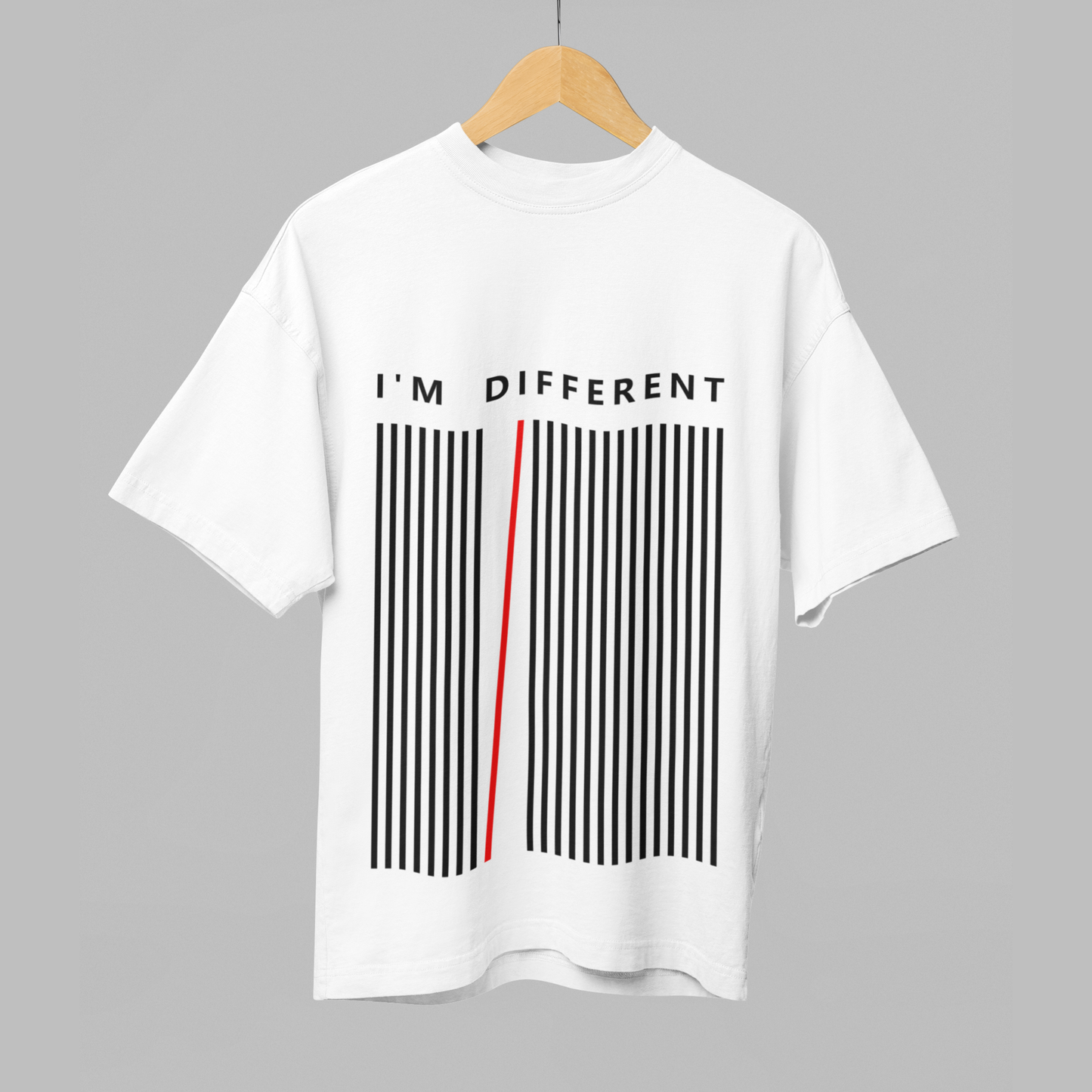 “I’M DIFFERENT” Oversized Tee