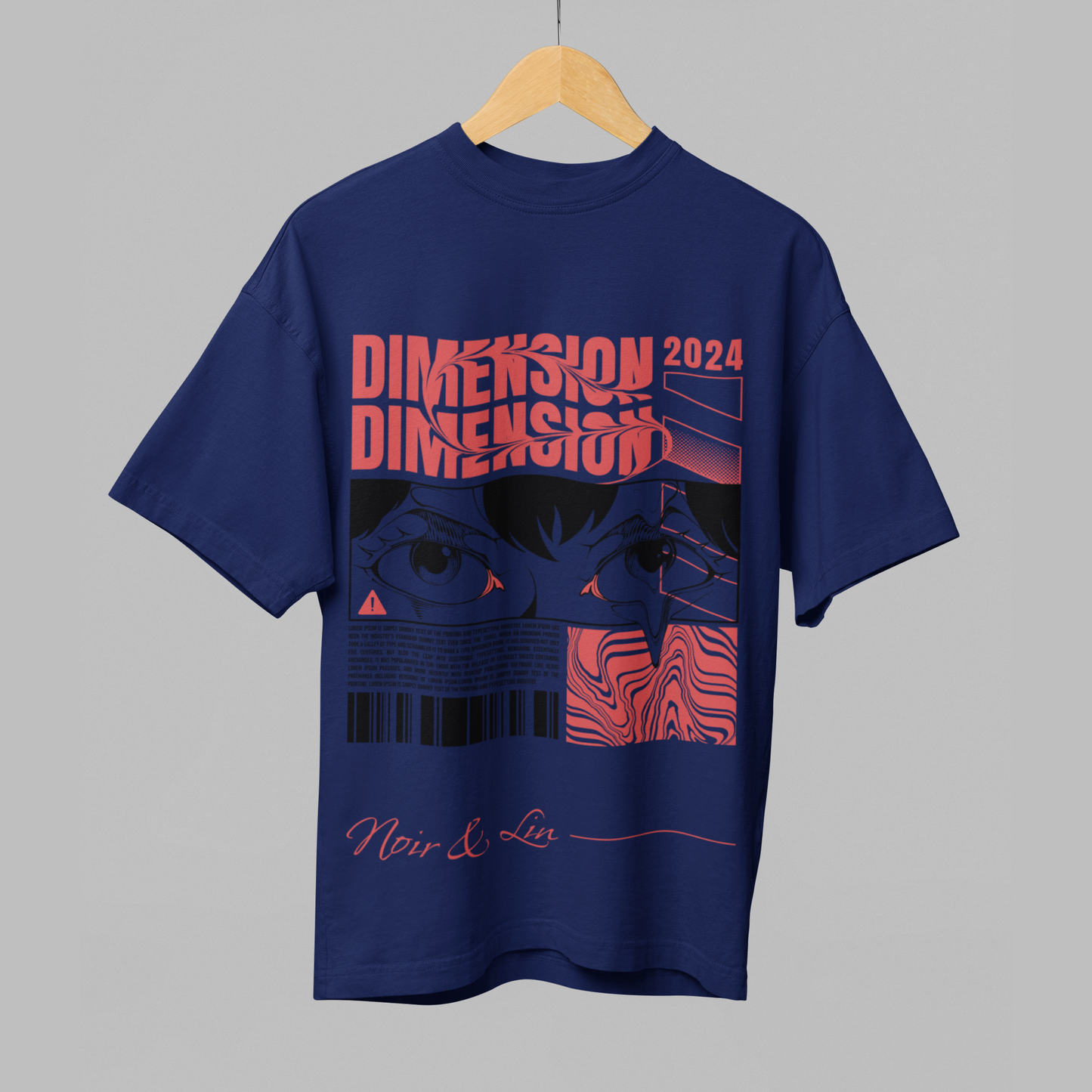 Dimension 2024 – Oversized Graphic Tee