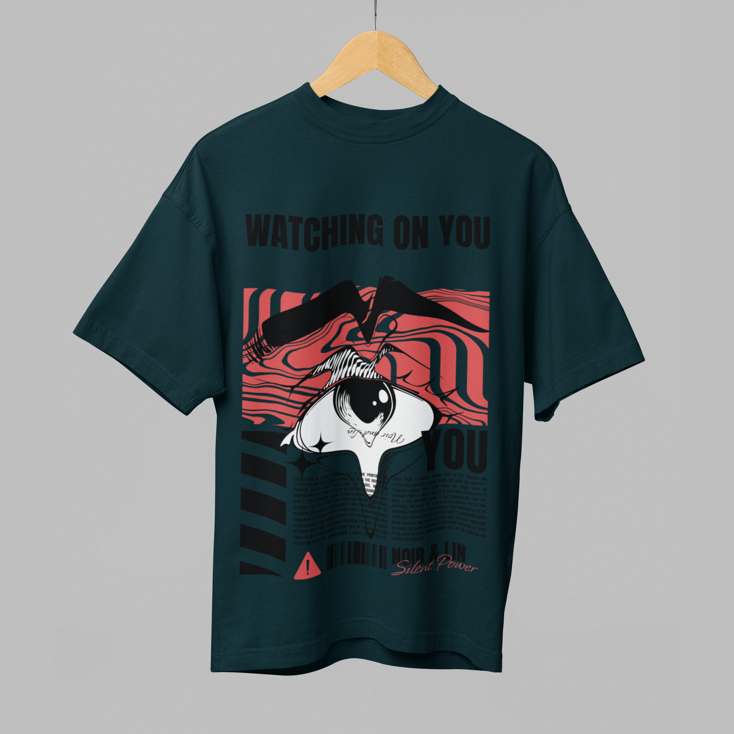 Watching On You Oversized T-Shirt