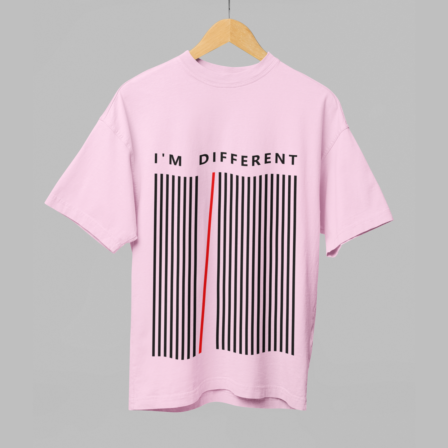 “I’M DIFFERENT” Oversized Tee