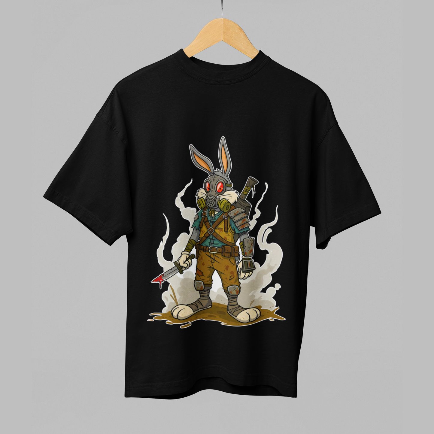 Apocalypse Bunny Oversized Tee