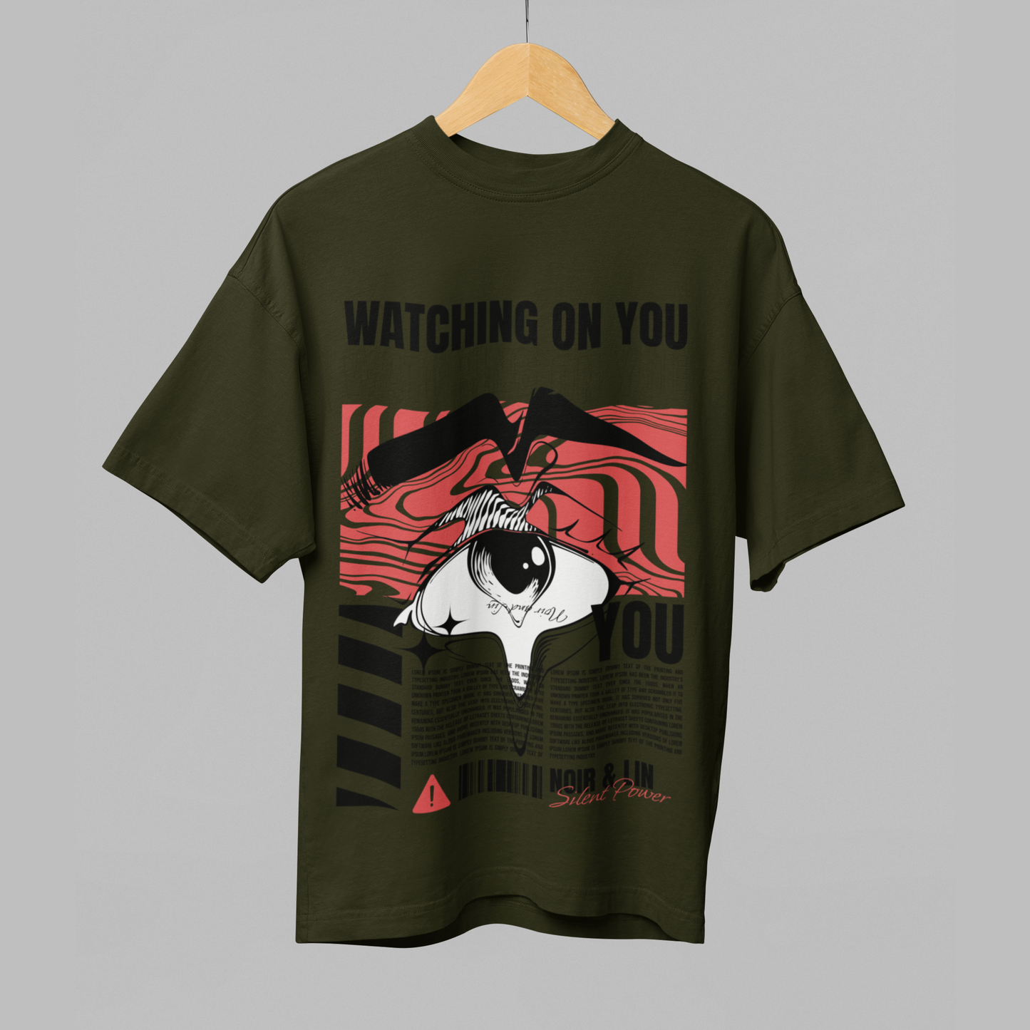 Watching On You Oversized T-Shirt