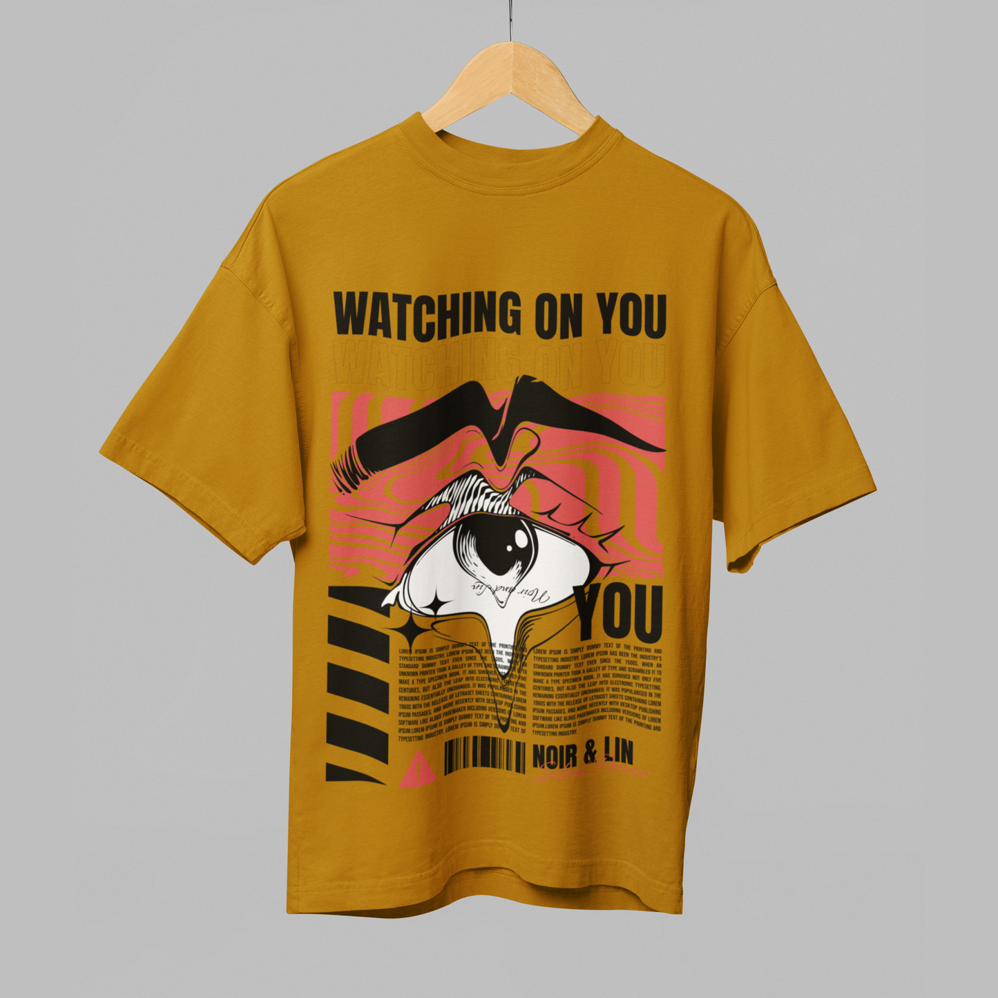 Watching On You Oversized T-Shirt