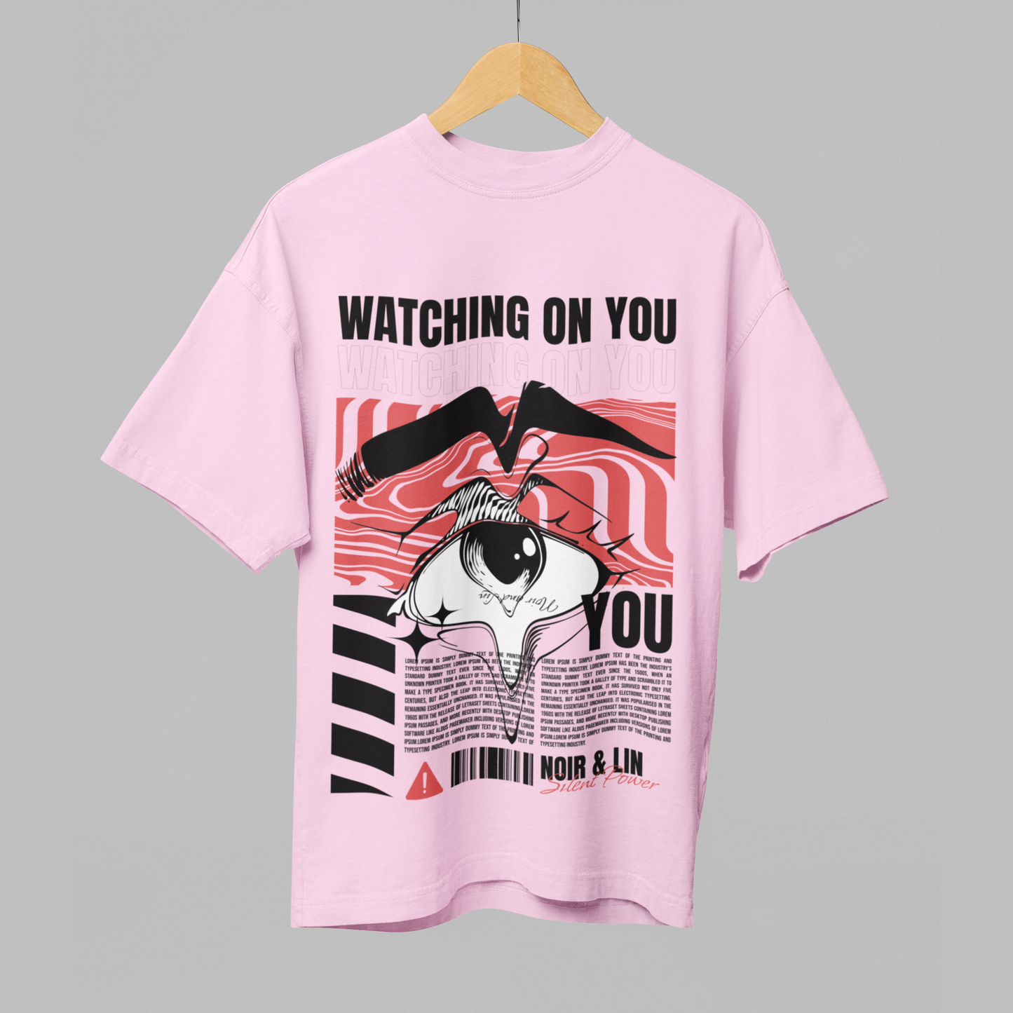 Watching On You Oversized T-Shirt