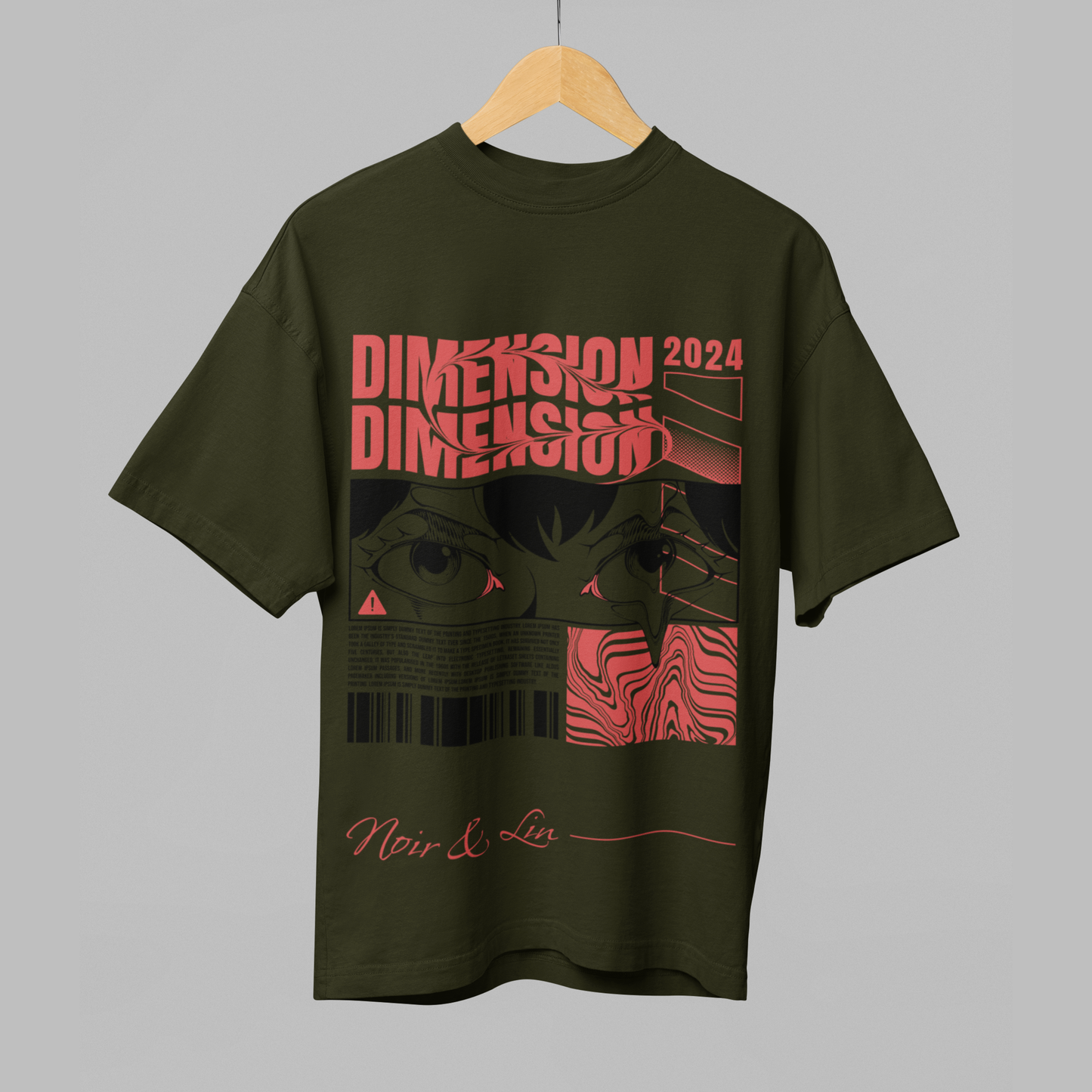 Dimension 2024 – Oversized Graphic Tee