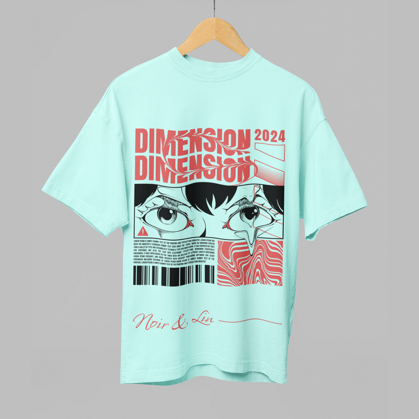 Dimension 2024 – Oversized Graphic Tee