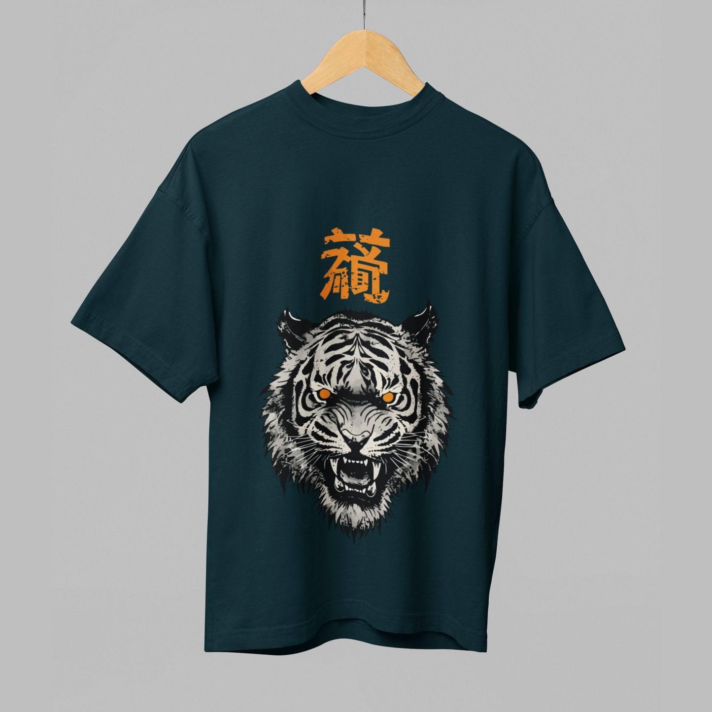 Tiger Spirit Oversized Heavyweight T-Shirt
