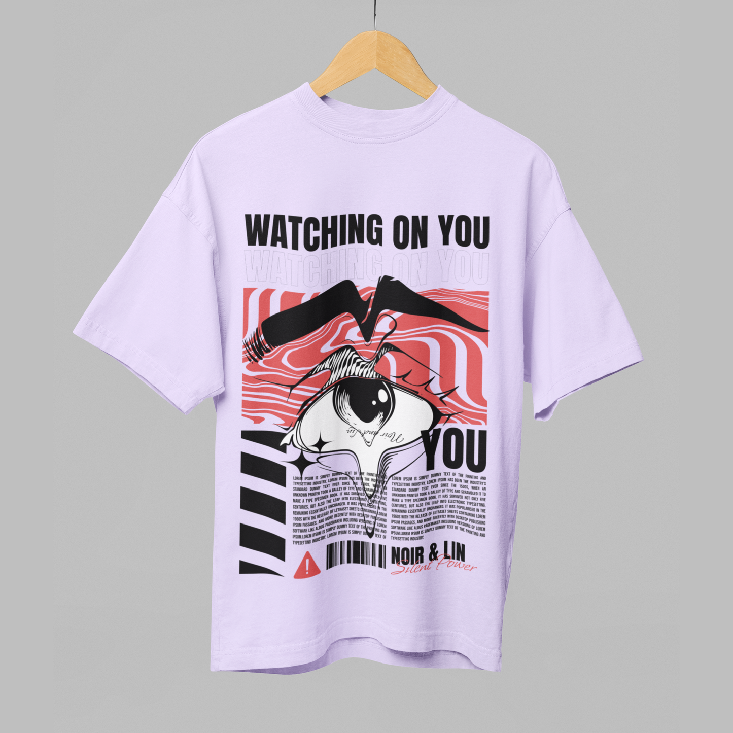 Watching On You Oversized T-Shirt