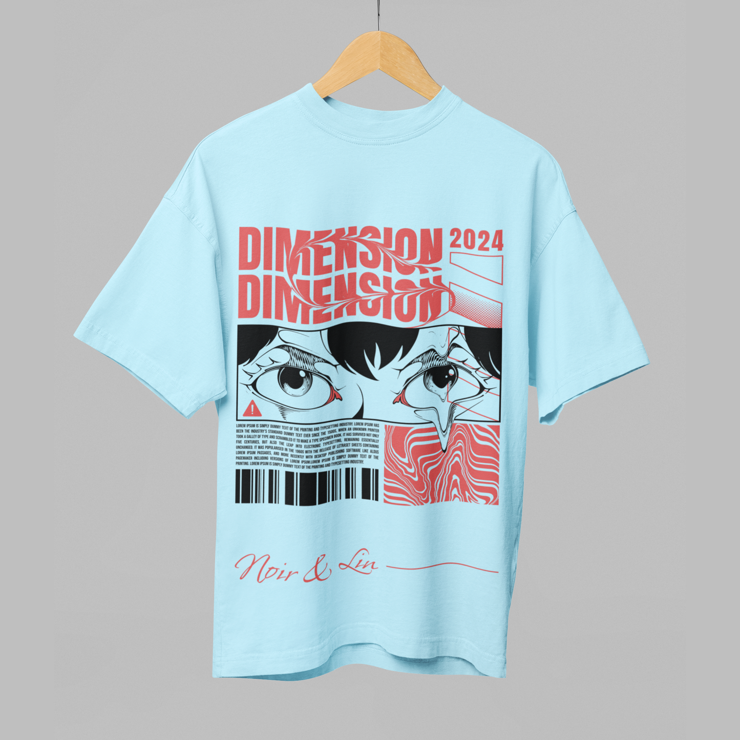 Dimension 2024 – Oversized Graphic Tee
