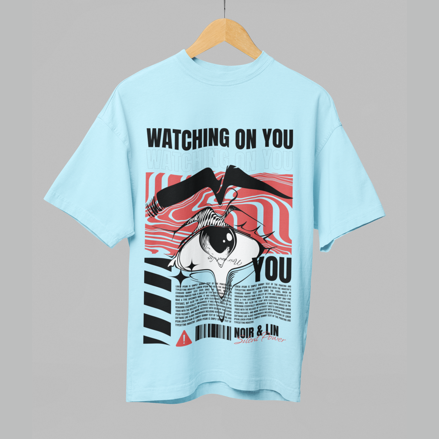 Watching On You Oversized T-Shirt
