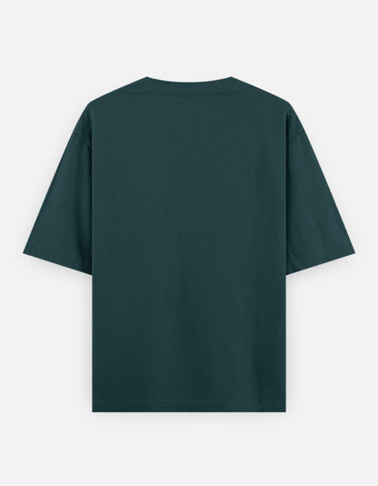 Watching On You Oversized T-Shirt – Noir & Lin India
